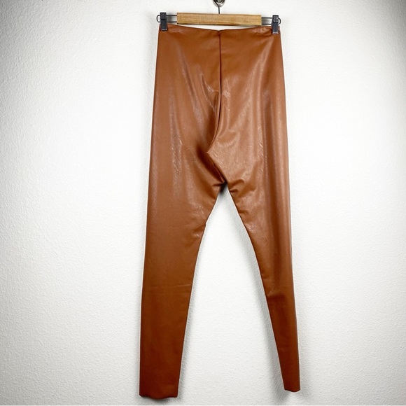 NWT Commando Faux Leather Legging in Cocoa Size Large - Picture 3 of 12
